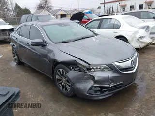 2017 Acura TLX w/Technology Pkg with VIN 19UUB1F56HA005179, listed as a IAAI auction lot 41200140 with 66,771 mi miles. Bid and sale history available at carsss.com. Image 1.