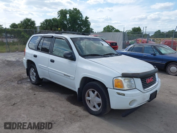 2003 GMC Envoy SLT with VIN 1GKDS13S732379218, listed as a IAAI auction lot 42164368 with Not Provided miles. Bid and sale history available at carsss.com. Image 1.