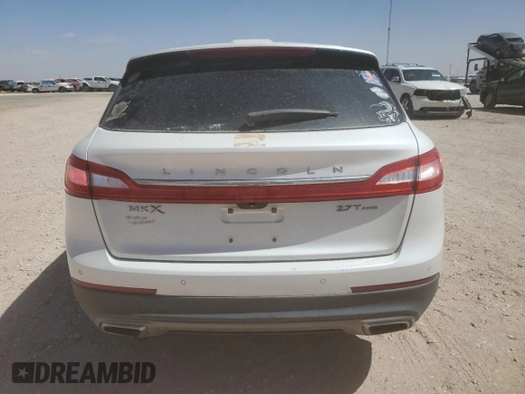 2017 Lincoln MKX Select with VIN 2LMPJ8KP3HBL53038, listed as a Copart auction lot 48958905 with 144,282 mi miles and Salvage Title. Bid and sale history available at carsss.com. Image 6.