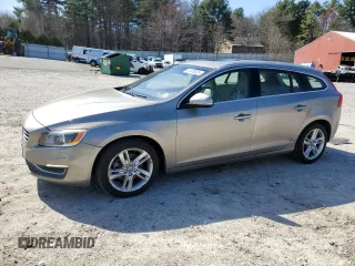 2015 Volvo V60 T5 Drive-E Premier with VIN YV126MEB8F1190765, listed as a Copart auction lot 51033025 with 145,791 mi miles and Clean Title. Bid and sale history available at carsss.com. Image 1.