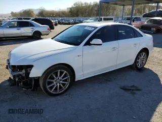 2016 Audi A4 Premium with VIN WAUAFAFLXGN017859, listed as a Copart auction lot 89310785 with 108,113 mi miles and Salvage Title. Bid and sale history available at carsss.com. Image 1.