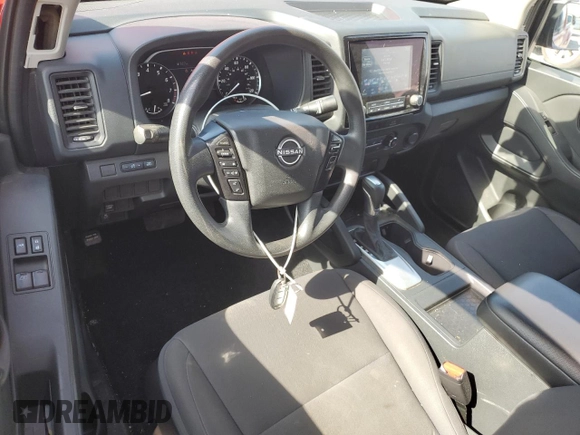2022 Nissan Frontier S with VIN 1N6ED1CL8NN651745, listed as a Copart auction lot 48946385 with 70,815 mi miles and Salvage title. Bid and sale history available at DreamBid. Image 8.
