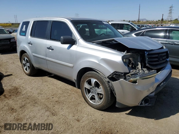 2012 Honda Pilot EX with VIN 5FNYF4H46CB026799, listed as a Copart auction lot 52144385 with 205,843 mi miles and Salvage Title. Bid and sale history available at DreamBid. Image 4.