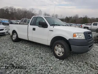 2008 Ford F-150 XL with VIN 1FTRF12258KE43920, listed as a Copart auction lot 46940245 with 152,446 mi miles and Salvage Title. Bid and sale history available at carsss.com. Image 4.