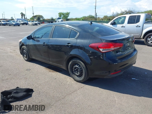 2018 Kia Forte LX with VIN 3KPFK4A77JE209753, listed as a IAAI auction lot 41896792 with 68,623 mi miles. Bid and sale history available at carsss.com. Image 3.