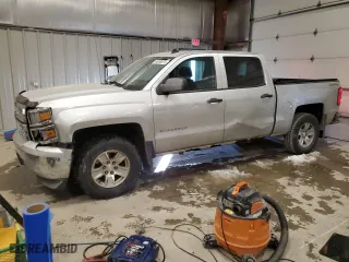 2014 Chevrolet Silverado 1500 LT with VIN 3GCUKREHXEG334389, listed as a Copart auction lot 84268974 with 161,419 mi miles and Clean Title. Bid and sale history available at carsss.com. Image 1.