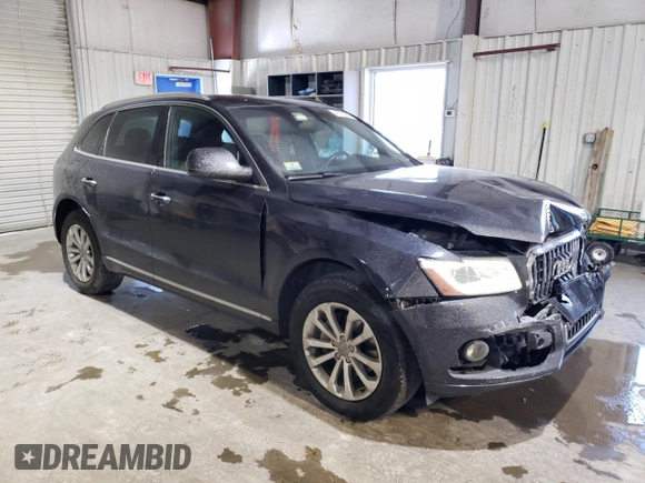 2016 Audi Q5 Premium Plus with VIN WA1L2AFP2GA145377, listed as a Copart auction lot 45722265 with 91,285 mi miles and Salvage Title. Bid and sale history available at carsss.com. Image 4.