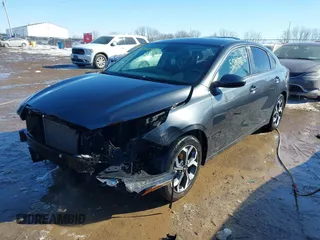 2019 Kia Forte LXS with VIN 3KPF24AD3KE093233, listed as a IAAI auction lot 41610480 with 55,175 mi miles. Bid and sale history available at carsss.com. Image 2.