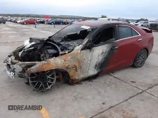 2013 Cadillac ATS with VIN 1G6AA5RX0D0143540, listed as a Copart auction lot 87960155 with Not provided miles and Non repairable. Bid and sale history available at DreamBid. Image 1.
