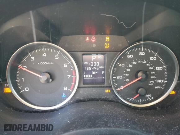 2015 Subaru Impreza Special Sports Premium with VIN JF1GPAT66F8306555, listed as a Copart auction lot 48502095 with 135,446 mi miles and Salvage title. Bid and sale history available at DreamBid. Image 9.