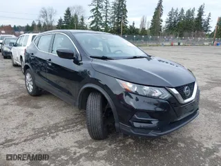 2022 Nissan Rogue Sport S with VIN JN1BJ1AV4NW347828, listed as a IAAI auction lot 41809199 with 44,897 mi miles. Bid and sale history available at carsss.com. Image 1.