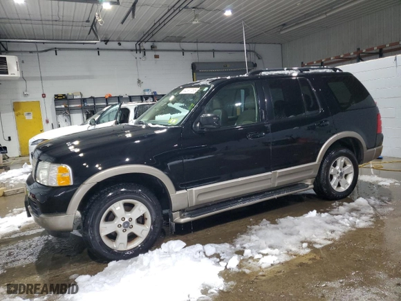 2003 Ford Explorer Eddie Bauer with VIN 1FMDU74W83UA54085, listed as a Copart auction lot 44397785 with 79,980 mi miles and Salvage Title. Bid and sale history available at carsss.com. Image 1.
