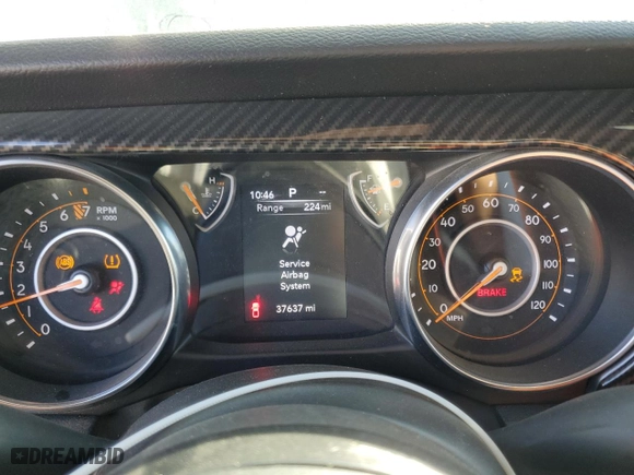 2023 Jeep Gladiator Freedom with VIN 1C6HJTAG8PL530536, listed as a Copart auction lot 78388054 with 37,637 mi miles and Salvage Title. Bid and sale history available at carsss.com. Image 9.