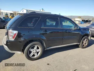 2005 Chevrolet Equinox LT with VIN 2CNDL63F556016829, listed as a Copart auction lot 46444685 with 106,150 mi miles and Salvage Title. Bid and sale history available at carsss.com. Image 3.