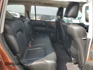 2017 Nissan Armada SL with VIN JN8AY2NDXH9008199, listed as a Copart auction lot 50427455 with 170,542 mi miles and Salvage Title. Bid and sale history available at carsss.com. Image 12.