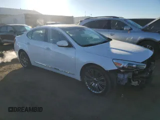 2014 Kia Cadenza Premium with VIN KNALN4D70E5164241, listed as a Copart auction lot 82447434 with 38,447 mi miles and Salvage Title. Bid and sale history available at carsss.com. Image 4.