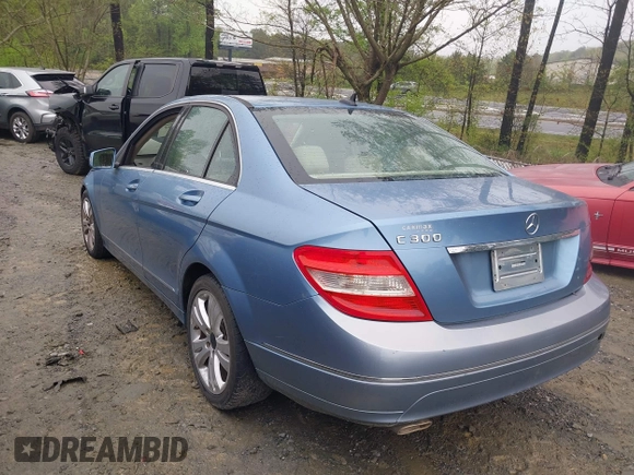 2011 Mercedes-Benz C-Class C 300 Sport with VIN WDDGF5EB3BA503805, listed as a IAAI auction lot 41969092 with 247,023 mi miles. Bid and sale history available at carsss.com. Image 3.