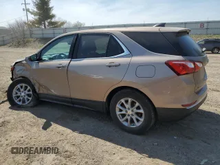 2018 Chevrolet Equinox LT with VIN 3GNAXSEV4JL323544, listed as a Copart auction lot 53629485 with 130,826 mi miles and Clean Title. Bid and sale history available at carsss.com. Image 2.