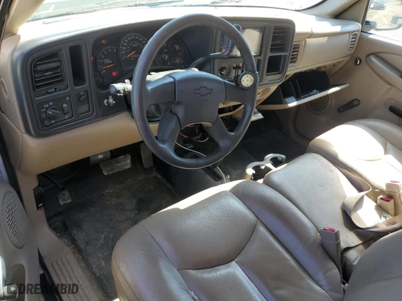 2007 Chevrolet Silverado 1500 Classic Work Truck with VIN 1GCEK14X07Z146563, listed as a Copart auction lot 49516925 with 97,661 mi miles and Salvage Title. Bid and sale history available at carsss.com. Image 8.