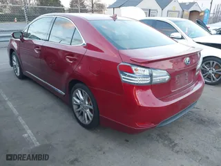 2011 Lexus HS 250h with VIN JTHBB1BA6B2043942, listed as a IAAI auction lot 41819747 with 206,230 mi miles. Bid and sale history available at carsss.com. Image 3.