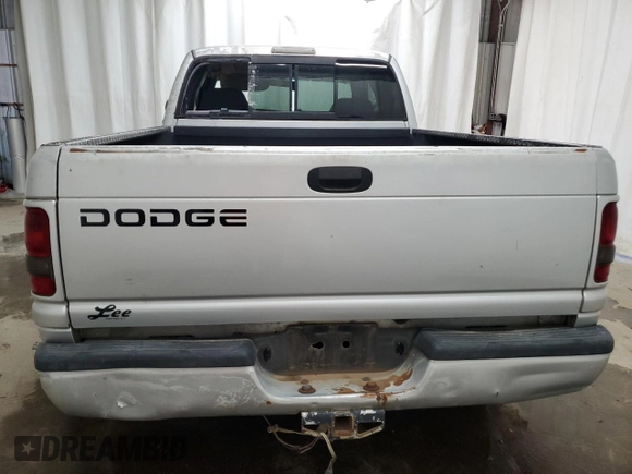 2001 Dodge 1500 with VIN 3B7HC13Y61M563280, listed as a Copart auction lot 52012165 with 192,451 mi miles and Clean Title. Bid and sale history available at carsss.com. Image 6.