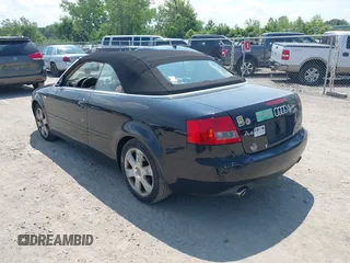 2004 Audi A4 3.0L with VIN WAUAT48H54K016361, listed as a IAAI auction lot 42597566 with 101,128 mi miles and . Bid and sale history available at DreamBid. Image 3.