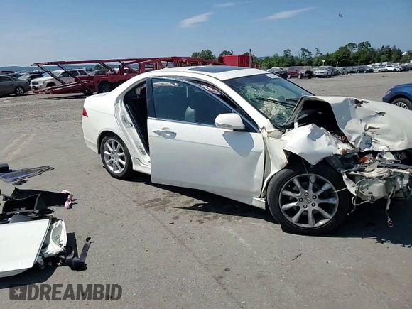 2006 Acura TSX Navi with VIN JH4CL96976C022498, listed as a Copart auction lot 69482864 with Not provided miles and Salvage title. Bid and sale history available at DreamBid. Image 11.