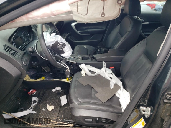 2016 Buick Regal with VIN 2G4GK5EX9G9108138, listed as a Copart auction lot 59092175 with 92,346 mi miles and Salvage title. Bid and sale history available at DreamBid. Image 7.