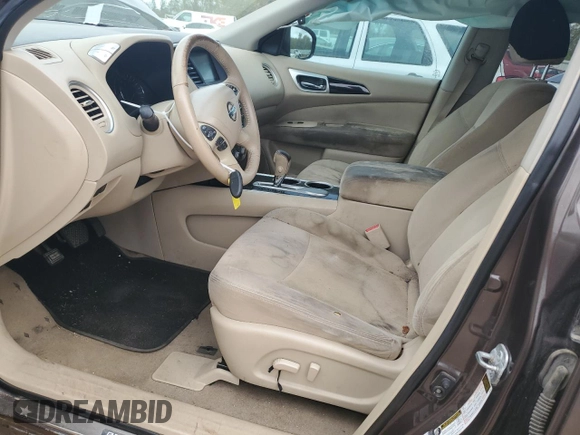 2015 Nissan Pathfinder Platinum with VIN 5N1AR2MN7FC713850, listed as a Copart auction lot 50427035 with 212,777 mi miles and Clean Title. Bid and sale history available at DreamBid. Image 7.