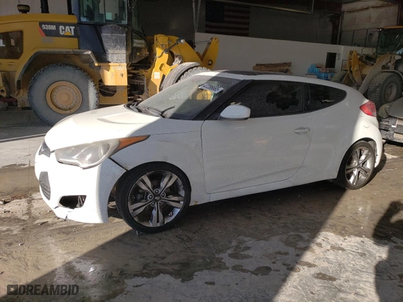 2016 Hyundai Veloster with VIN KMHTC6AD3GU255832, listed as a Copart auction lot 47286665 with 65,297 mi miles and Clean Title. Bid and sale history available at carsss.com. Image 1.