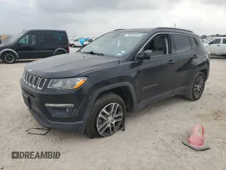 2019 Jeep Compass Latitude w/Sun/Wheel Pkg with VIN 3C4NJCBB4KT769402, listed as a Copart auction lot 49258595 with 100,632 mi miles and Salvage Title. Bid and sale history available at carsss.com. Image 1.