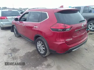 2017 Nissan Rogue SV with VIN JN8AT2MT5HW397231, listed as a IAAI auction lot 41420109 with 104,252 mi miles. Bid and sale history available at carsss.com. Image 3.