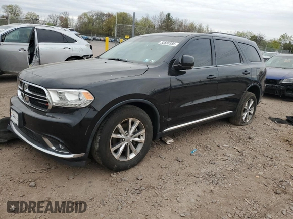 2014 Dodge Durango Limited z VIN 1C4RDJDG9EC595476, wystawiony jako Copart lot #53880355 z przebiegiem 85 723 mil mil oraz Szkody całkowita. Historia ofert i sprzedaży dostępna na DreamBid. Obrazek 1.