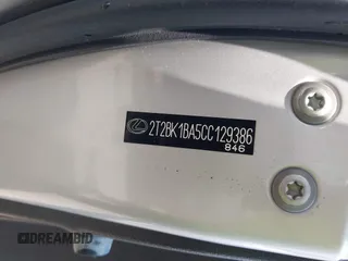 2012 Lexus RX 350 with VIN 2T2BK1BA5CC129386, listed as a IAAI auction lot 42503827 with 123,554 mi miles and . Bid and sale history available at DreamBid. Image 9.