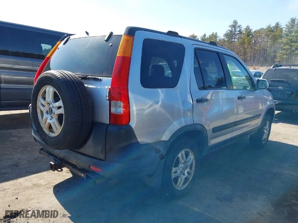 2003 Honda CR-V EX with VIN SHSRD77893U152499, listed as a IAAI auction lot 41797324 with 222,695 mi miles. Bid and sale history available at carsss.com. Image 4.