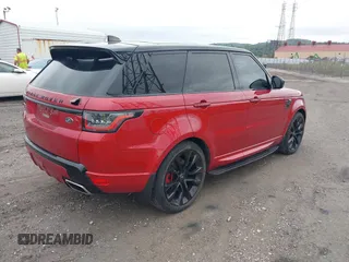 2021 Land Rover Range Rover Sport HST with VIN SALWS2RU5MA762867, listed as a IAAI auction lot 40490500 with 22,922 mi miles. Bid and sale history available at carsss.com. Image 4.