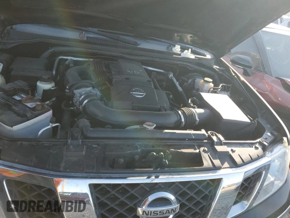 2012 Nissan Frontier SV with VIN 1N6AD0EV2CC459544, listed as a Copart auction lot 75470014 with 101,565 mi miles and Salvage title. Bid and sale history available at DreamBid. Image 11.