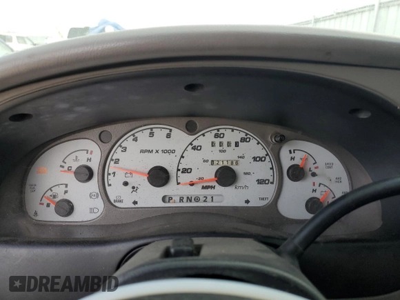 1997 Ford Ranger XLT with VIN 1FTCR14X0VPB40063, listed as a Copart auction lot 84930094 with 121,186 mi miles and Salvage Title. Bid and sale history available at DreamBid. Image 9.