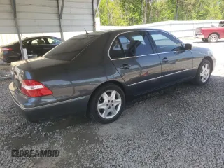 2004 Lexus LS 430 with VIN JTHBN36F340161034, listed as a Copart auction lot 51734645 with 238,695 mi miles and Salvage Title. Bid and sale history available at DreamBid. Image 3.