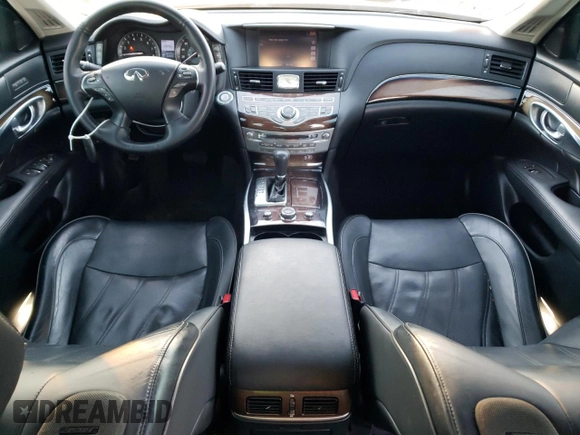 2017 Infiniti Q70 3.7 with VIN JN1BY1PR8HM210249, listed as a Copart auction lot 81218354 with 161,419 mi miles and Salvage title. Bid and sale history available at DreamBid. Image 8.