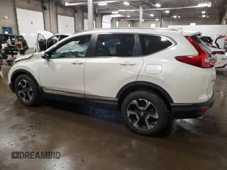 2018 Honda CR-V Touring with VIN 5J6RW2H97JL024956, listed as a Copart auction lot 61168825 with Not provided miles and Salvage title. Bid and sale history available at DreamBid. Image 2.