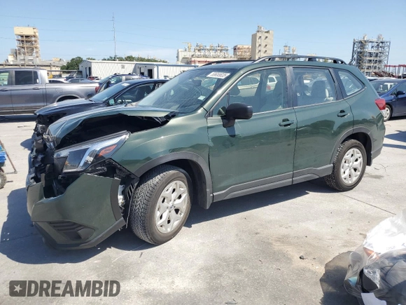 2023 Subaru Forester with VIN JF2SKACC7PH410399, listed as a Copart auction lot 55655835 with 33,274 mi miles and Salvage title. Bid and sale history available at DreamBid. Image 1.