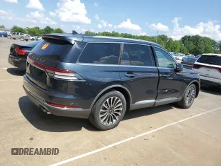 2021 Lincoln Aviator Reserve with VIN 5LM5J7WC1MGL14274, listed as a Copart auction lot 66223795 with Not provided miles and Salvage title. Bid and sale history available at DreamBid. Image 3.
