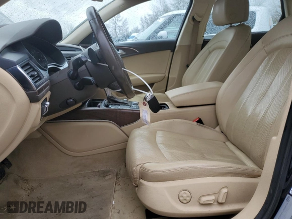 2015 Audi A6 3.0L TDI Prestige with VIN WAUHMAFC4FN029833, listed as a Copart auction lot 49511875 with 123,963 mi miles and Salvage Title. Bid and sale history available at carsss.com. Image 7.