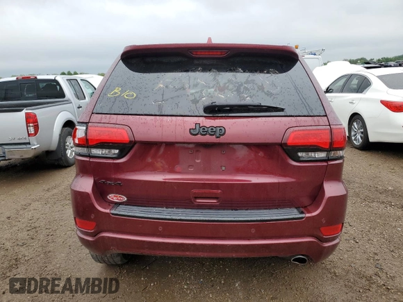 2018 Jeep Grand Cherokee Altitude with VIN 1C4RJFAG0JC220418, listed as a Copart auction lot 56591315 with 81,422 mi miles and Salvage title. Bid and sale history available at DreamBid. Image 6.