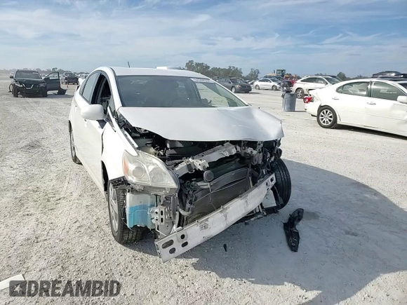 2011 Toyota Prius I with VIN JTDKN3DU1B0297789, listed as a Copart auction lot 84598534 with 218,023 mi miles and Salvage Title. Bid and sale history available at DreamBid. Image 11.