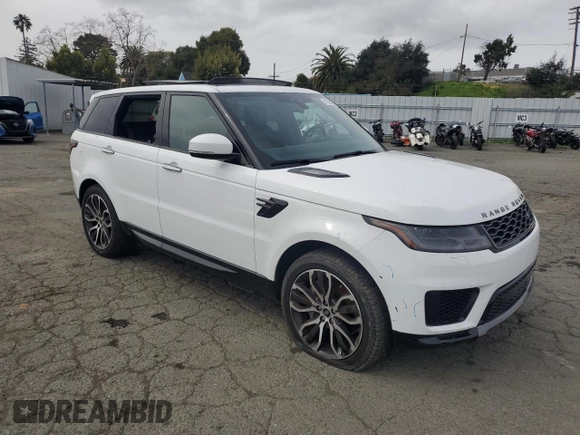 2022 Land Rover Range Rover Sport HSE Silver Edition with VIN SALWR2SU0NA203900, listed as a Copart auction lot 47750885 with 8,415 mi miles and Salvage title. Bid and sale history available at DreamBid. Image 4.