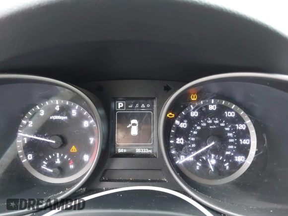 2017 Hyundai Santa Fe 2.4L with VIN 5XYZUDLB0HG397831, listed as a IAAI auction lot 42496341 with 96,333 mi miles and . Bid and sale history available at DreamBid. Image 7.
