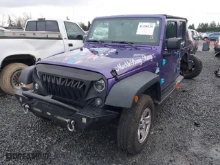 2018 Jeep Wrangler JK Unlimited Sport S with VIN 1C4BJWDG0JL847049, listed as a IAAI auction lot 41218525 with 90,588 mi miles. Bid and sale history available at carsss.com. Image 18.