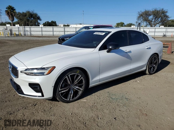 2020 Volvo S60 R-Design with VIN 7JR102FM6LG039277, listed as a Copart auction lot 80363204 with 43,771 mi miles and Salvage Title. Bid and sale history available at carsss.com. Image 1.